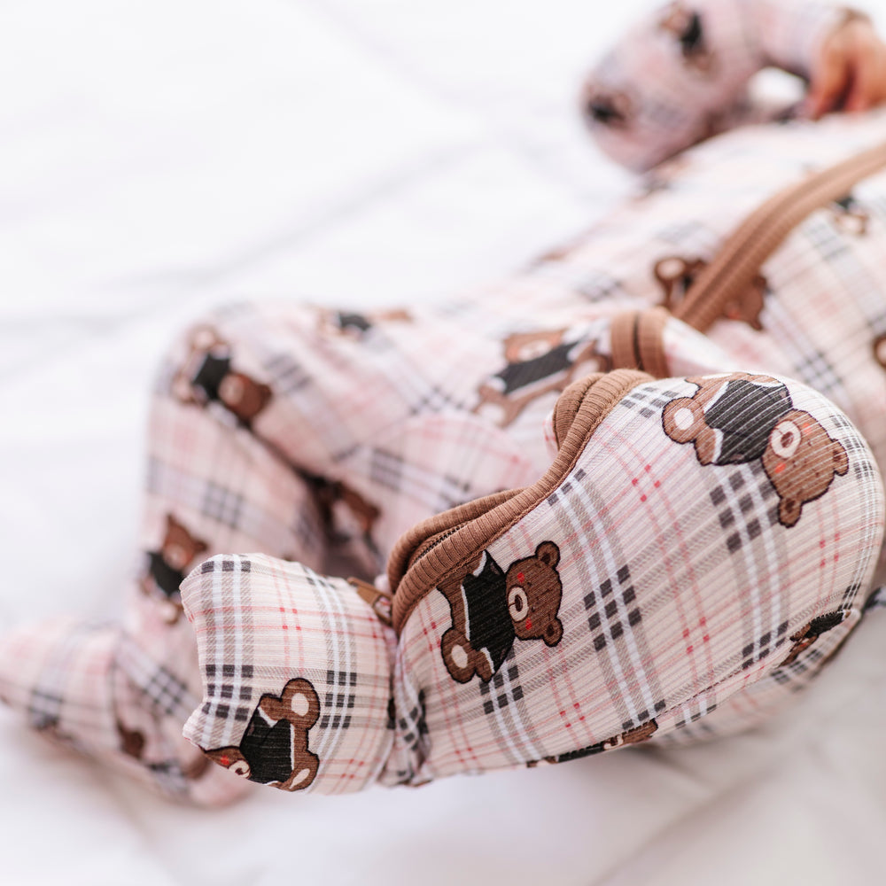 
                      
                        Beary Sweet Ribbed Convertible Footies
                      
                    