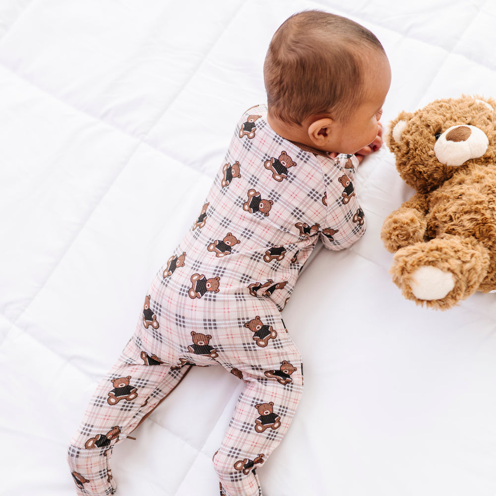 
                      
                        Beary Sweet Ribbed Convertible Footies
                      
                    