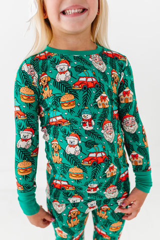 Deck The PJs Kids Pajamas