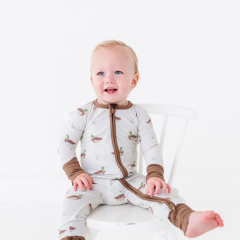 
                      
                        Duck, Duck Cute Ribbed Convertible Footies
                      
                    