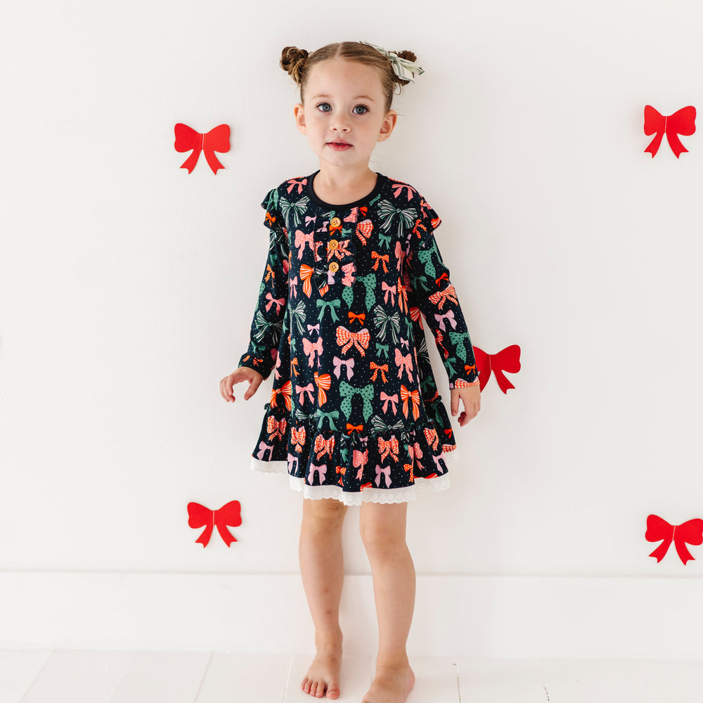 
                      
                        Merry Little Bows Kids Gown
                      
                    