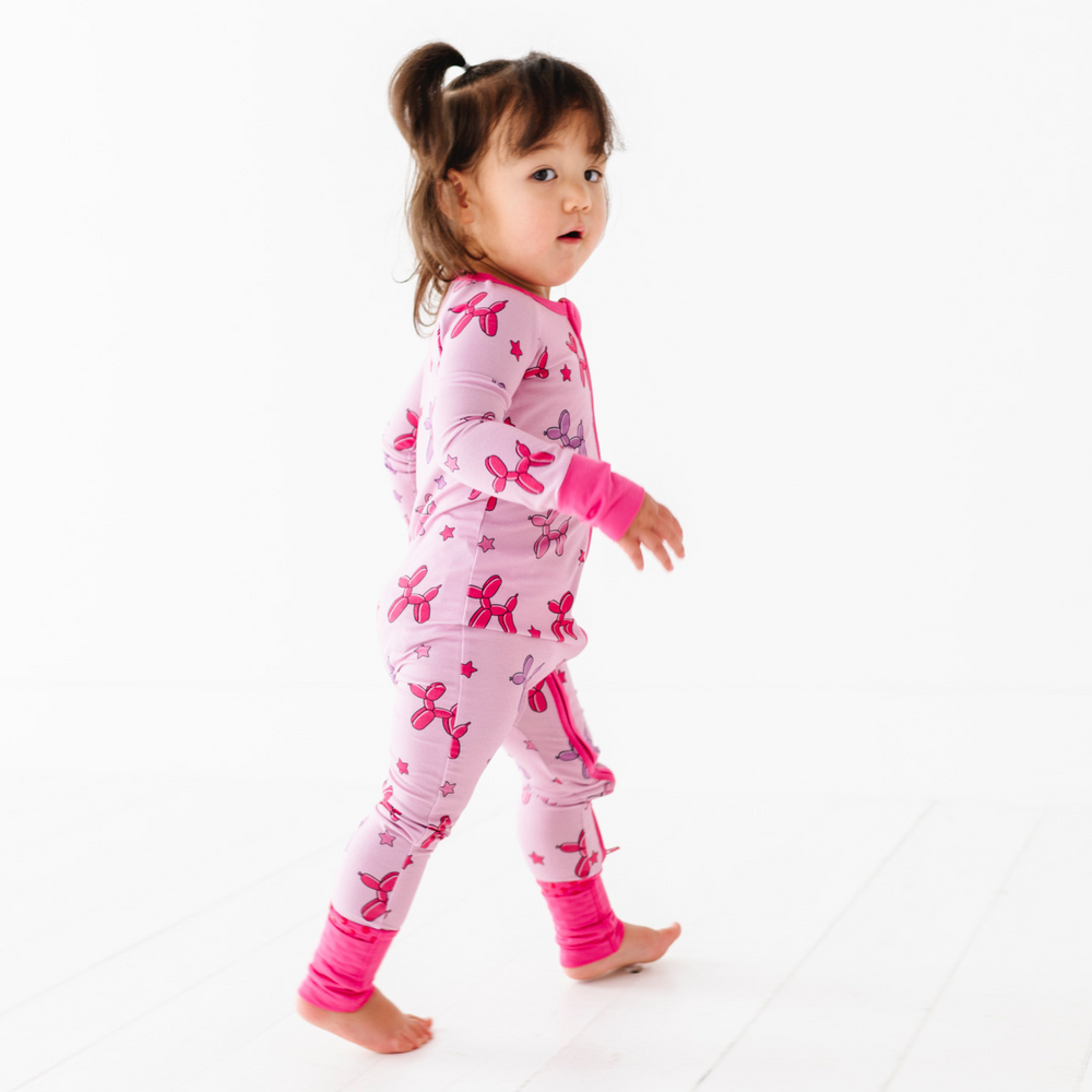 
                      
                        Girl Animal Balloons Convertible Footies
                      
                    