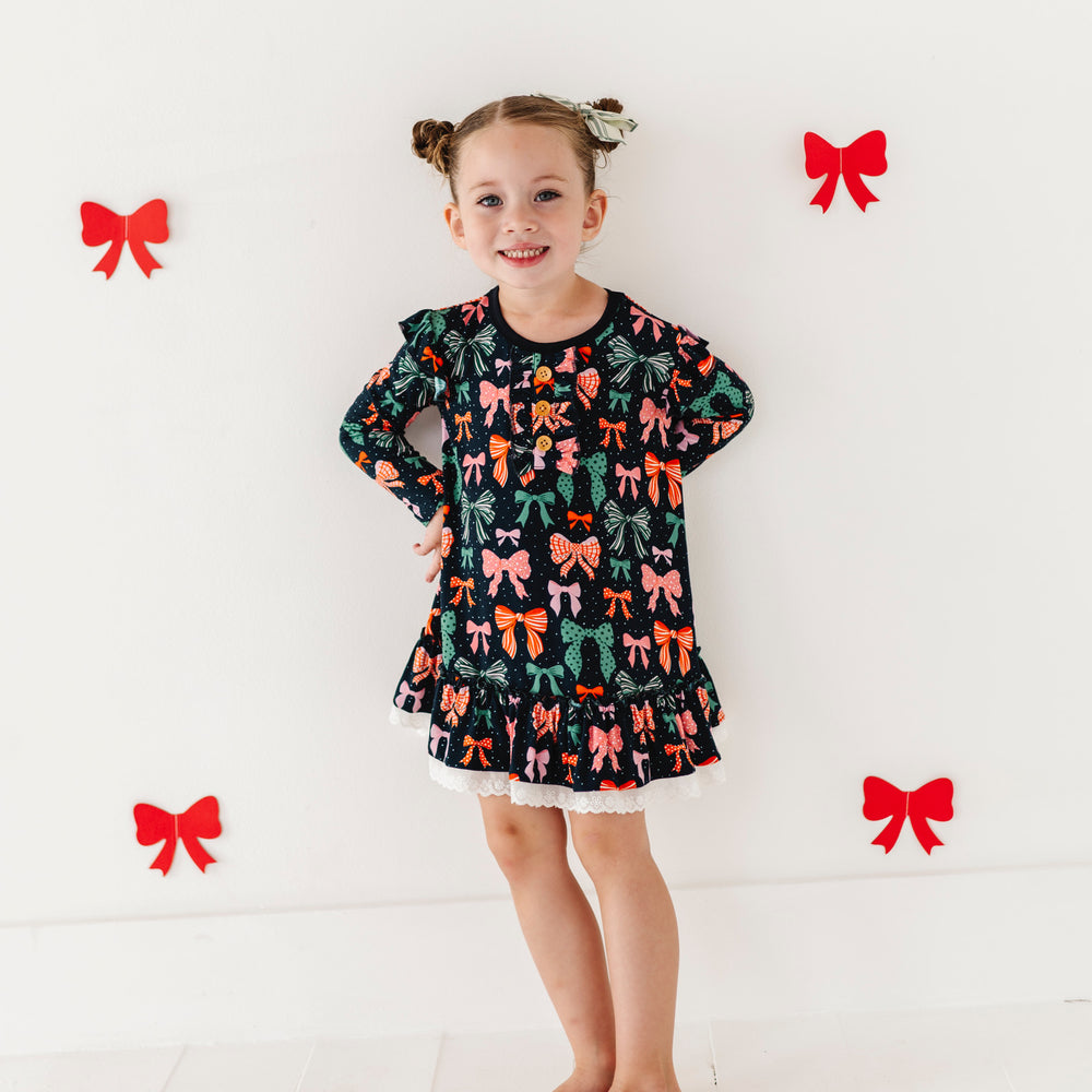 
                      
                        Merry Little Bows Kids Gown
                      
                    