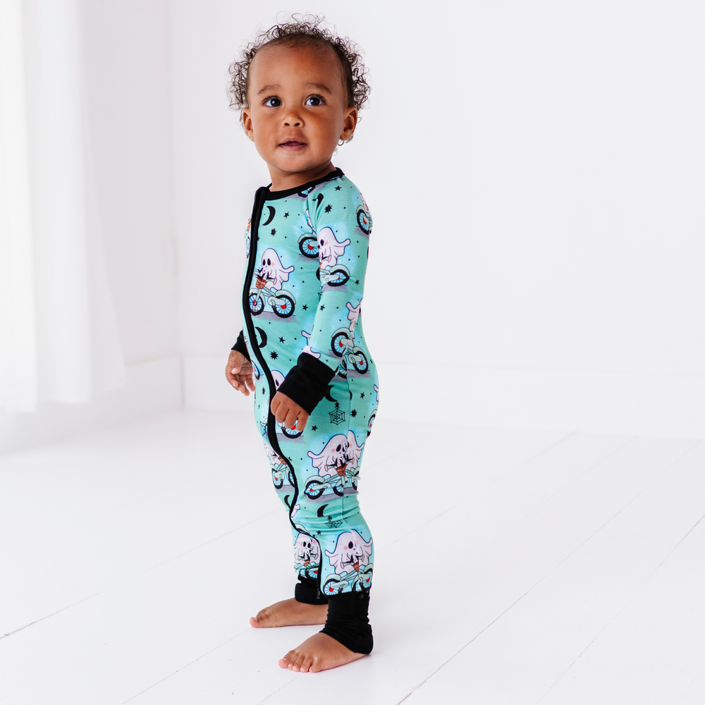 
                      
                        Boy in Ghost Motorcycle Pajamas by Kiki and Lulu
                      
                    