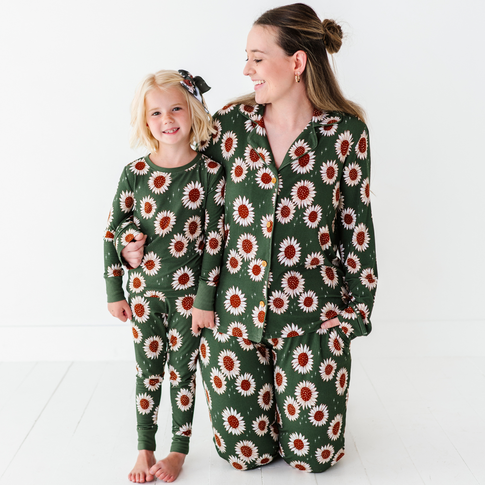 
                      
                        Bamboo Sunflower Mom Pajamas.
                      
                    