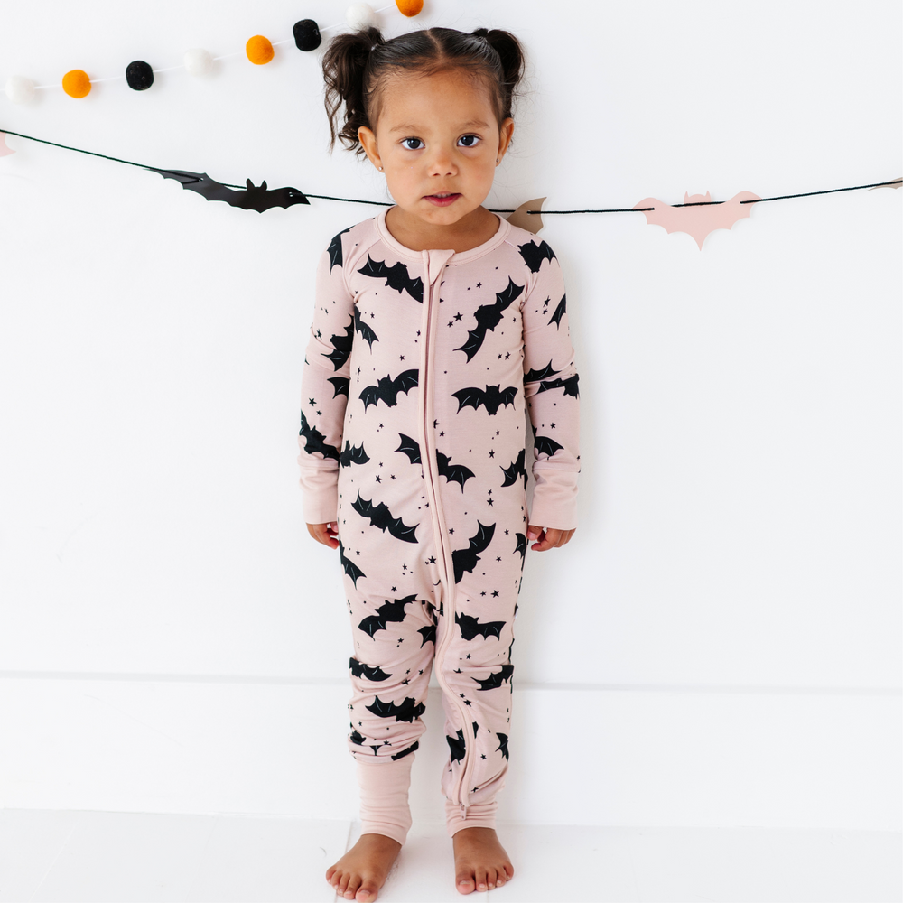 
                      
                        Baby in Halloween Bat Pajamas by Kiki and Lulu
                      
                    