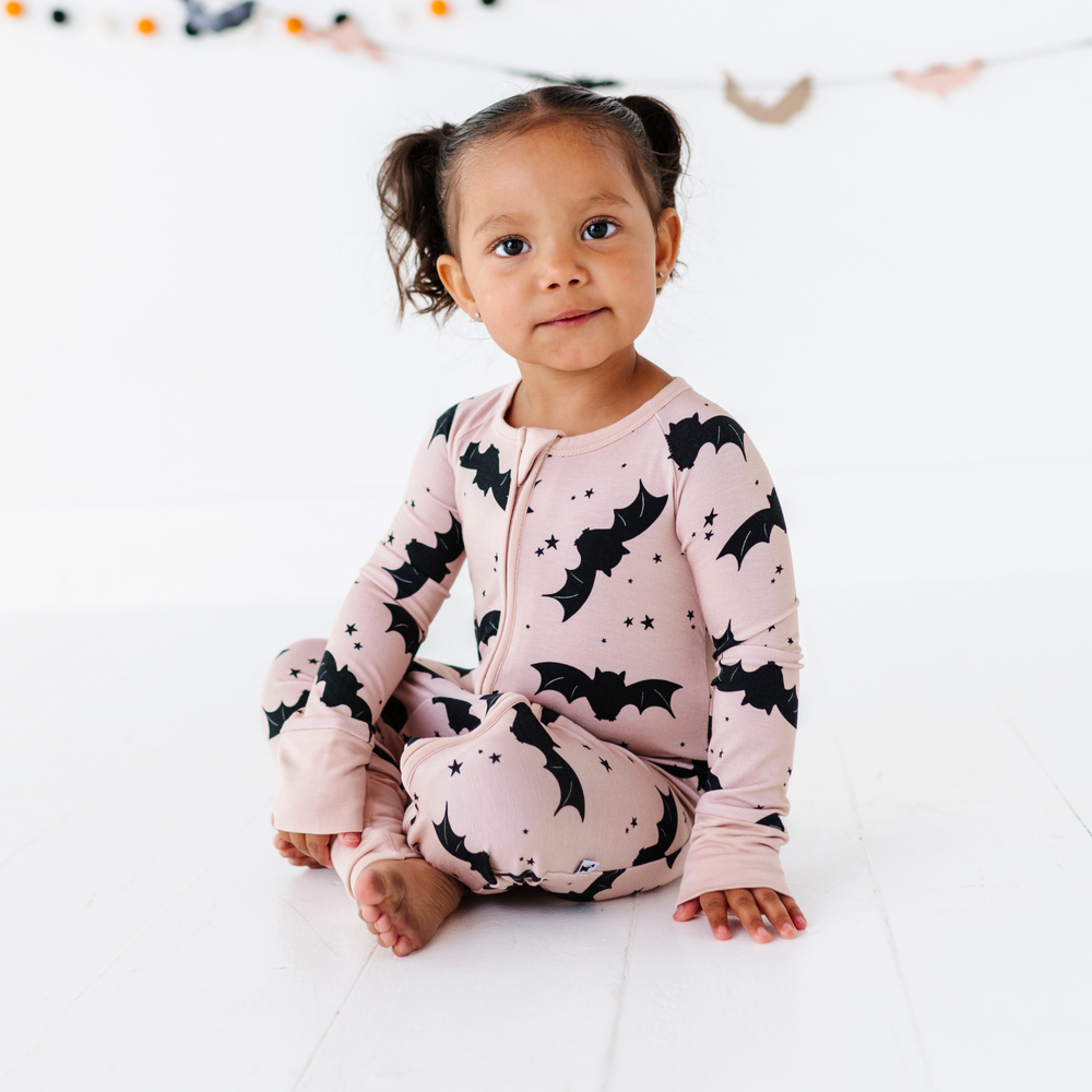 
                      
                        Baby in Halloween Bat Pajamas by Kiki and Lulu
                      
                    