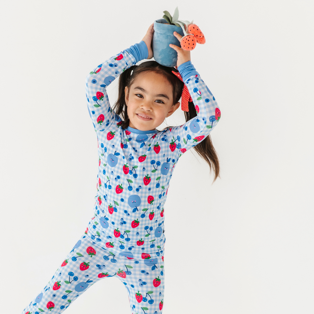 Berry Patriotic Kids Pajamas