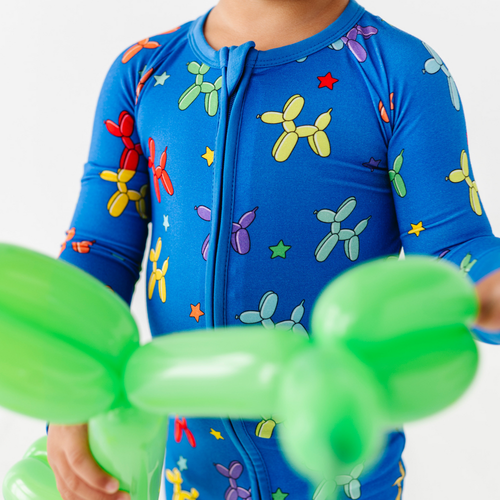 
                      
                        Boy Animal Balloons Convertible Footies
                      
                    