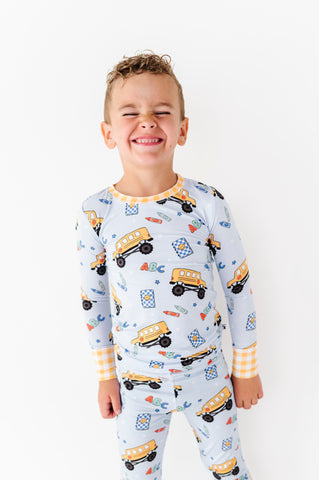 Back To Cool Kids Pajamas - Blue