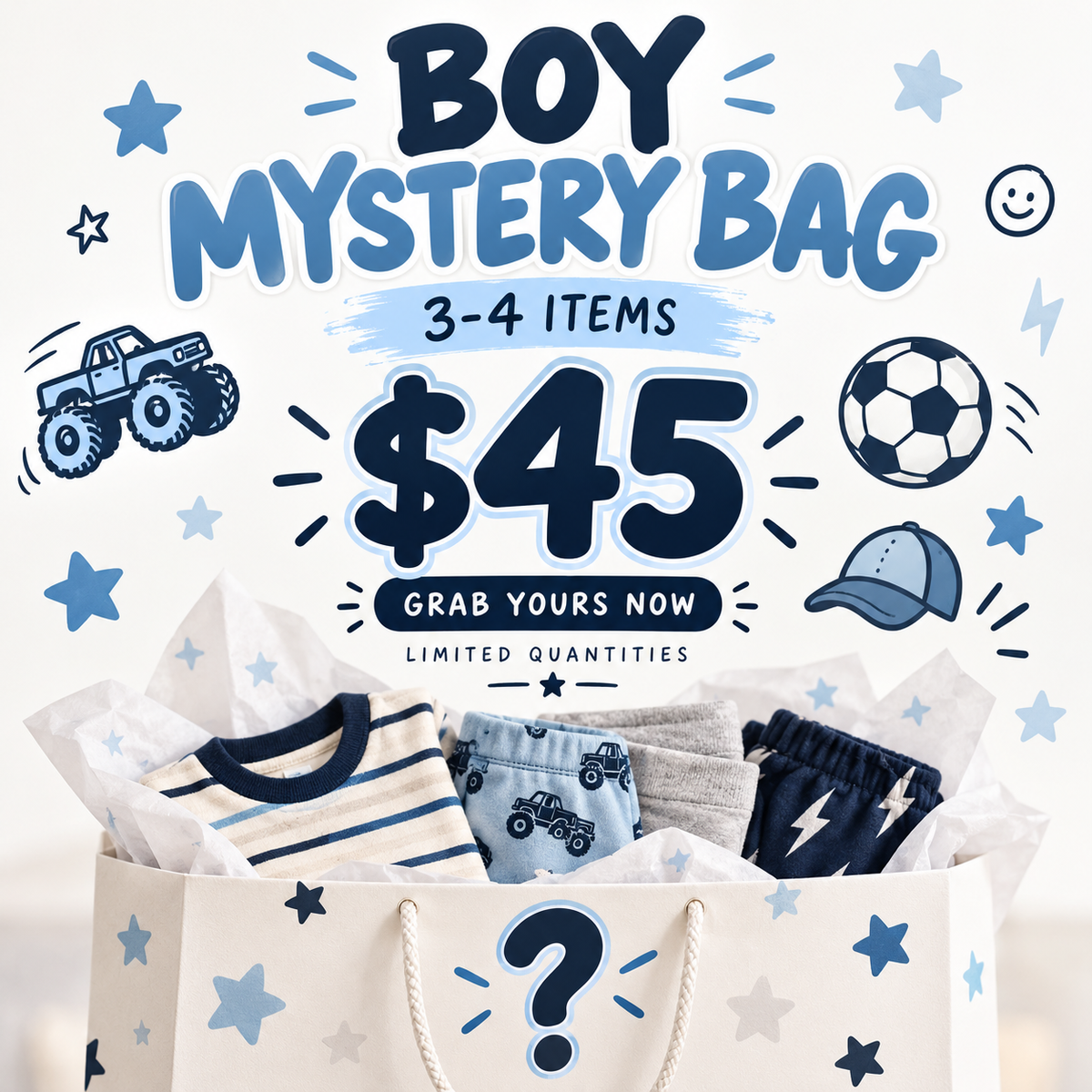 Boy Mystery Bag