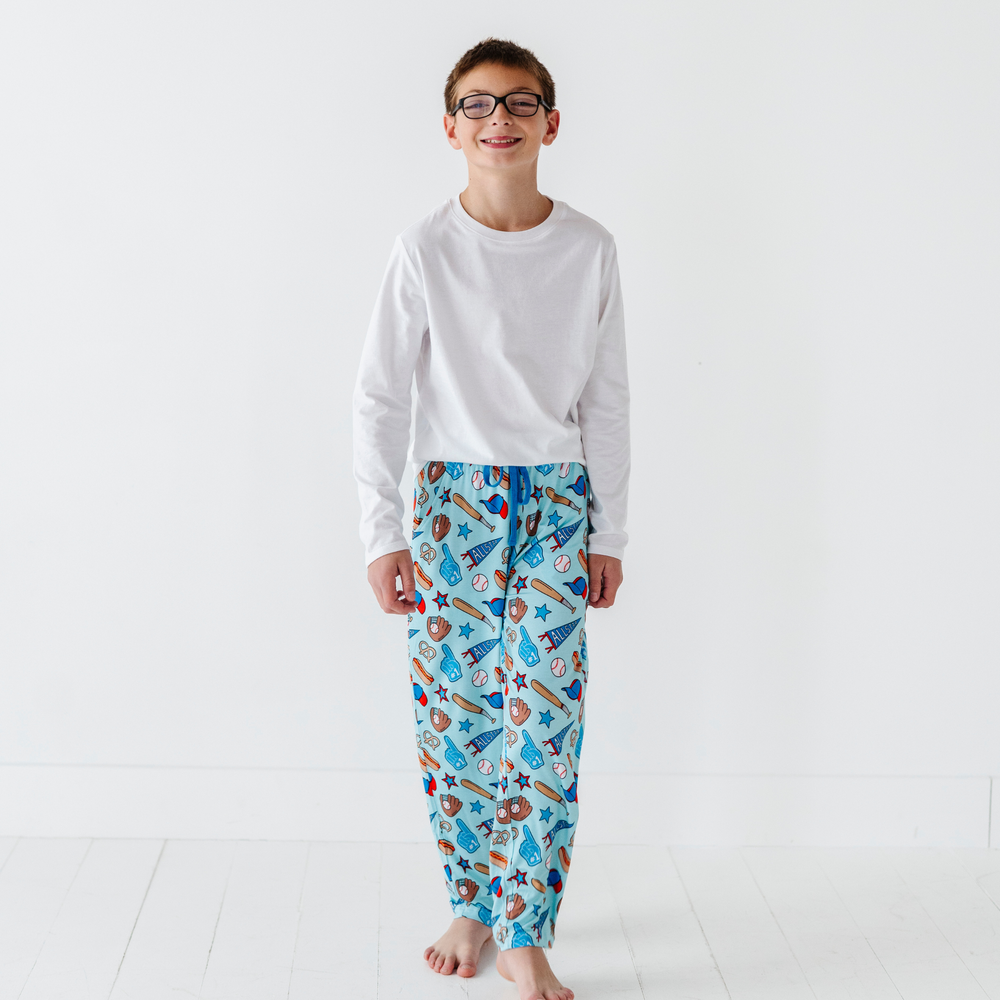 
                      
                        No Place Like Home Blue Baseball Boys Lounge Pants - Bigger Kids
                      
                    