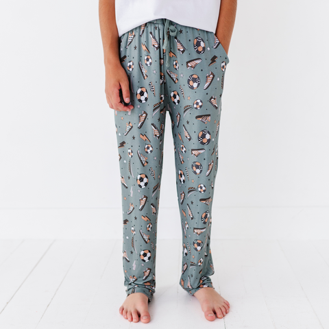 Goal Hard or Go Home Lounge Pants - Bigger Kids