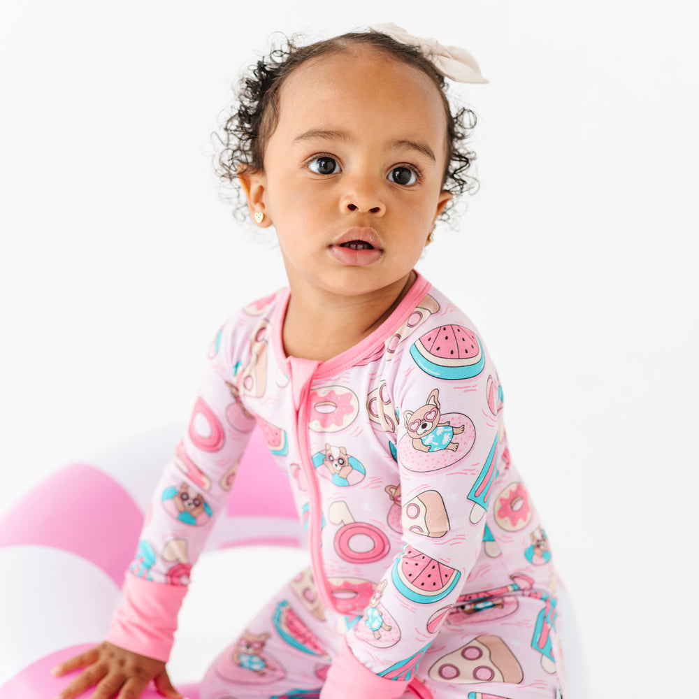 
                      
                        Poolside Pawty Convertible Footies
                      
                    