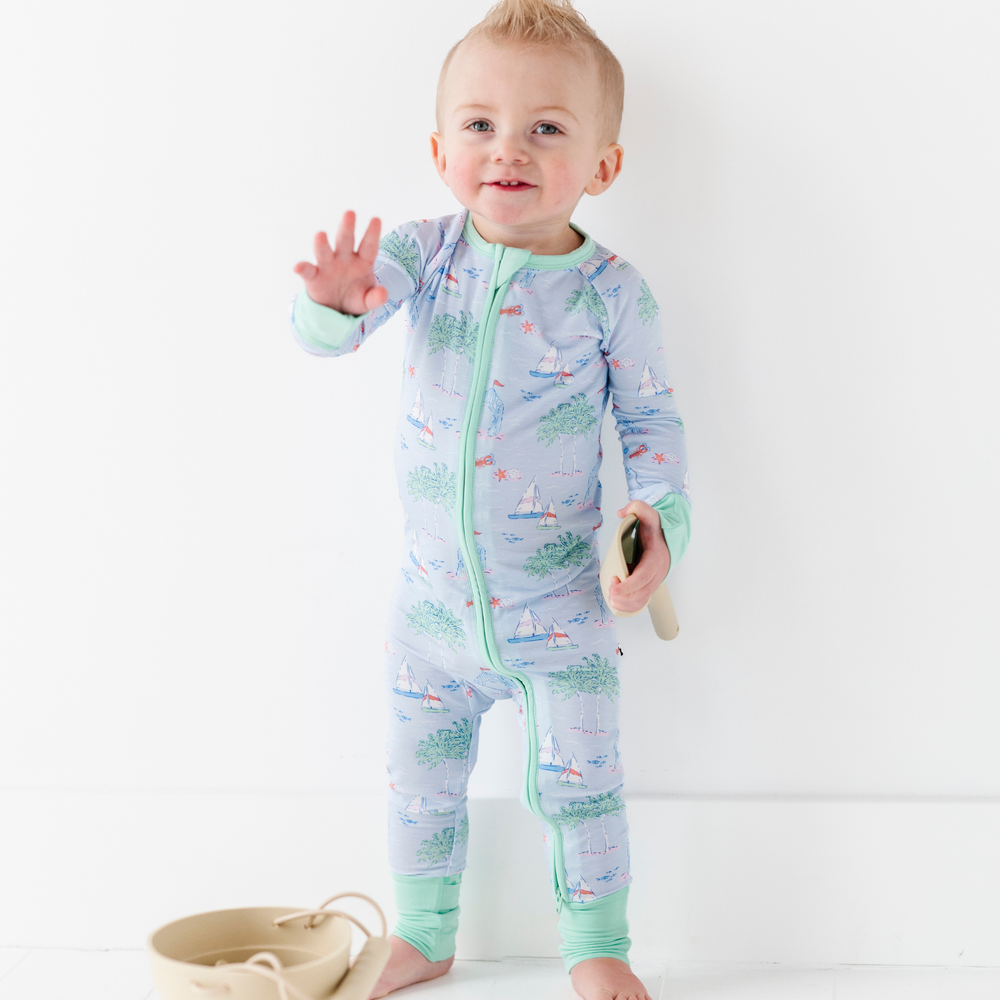 
                      
                        Dreams for Sail Convertible Footies
                      
                    