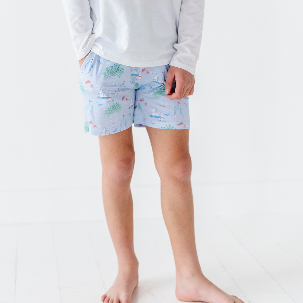 
                      
                        Dreams for Sail Boys Lounge Shorts- Bigger Kids
                      
                    