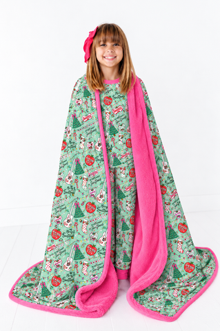Merry Swiftmas Oversized Fuzzy Blanket