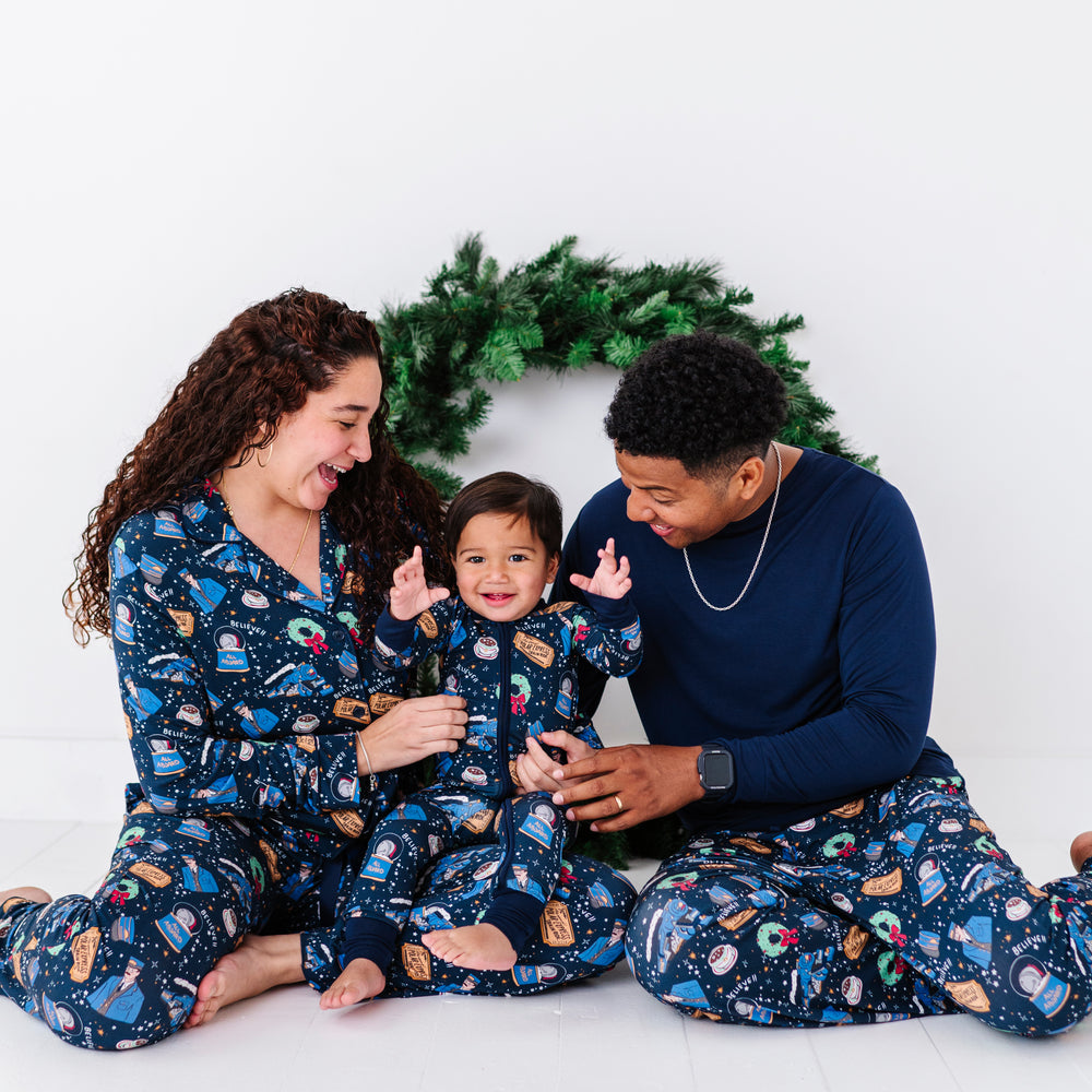
                      
                        Christmas Train Baby Pajamas by Kiki and Lulu
                      
                    