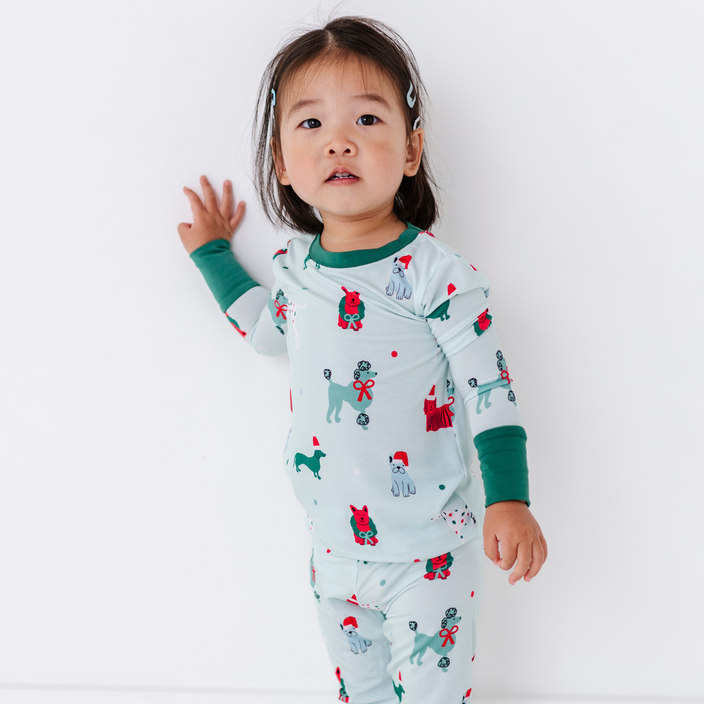 Christmas Dog Kids Pajamas 