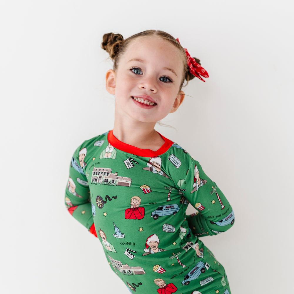 
                      
                        Christmas Movies Kids Pajamas By Kiki and Lulu
                      
                    