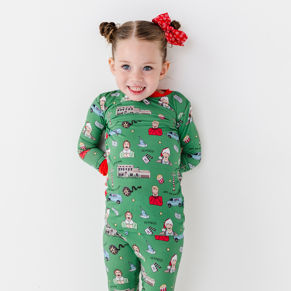 Christmas Movies Kids Pajamas By Kiki and Lulu