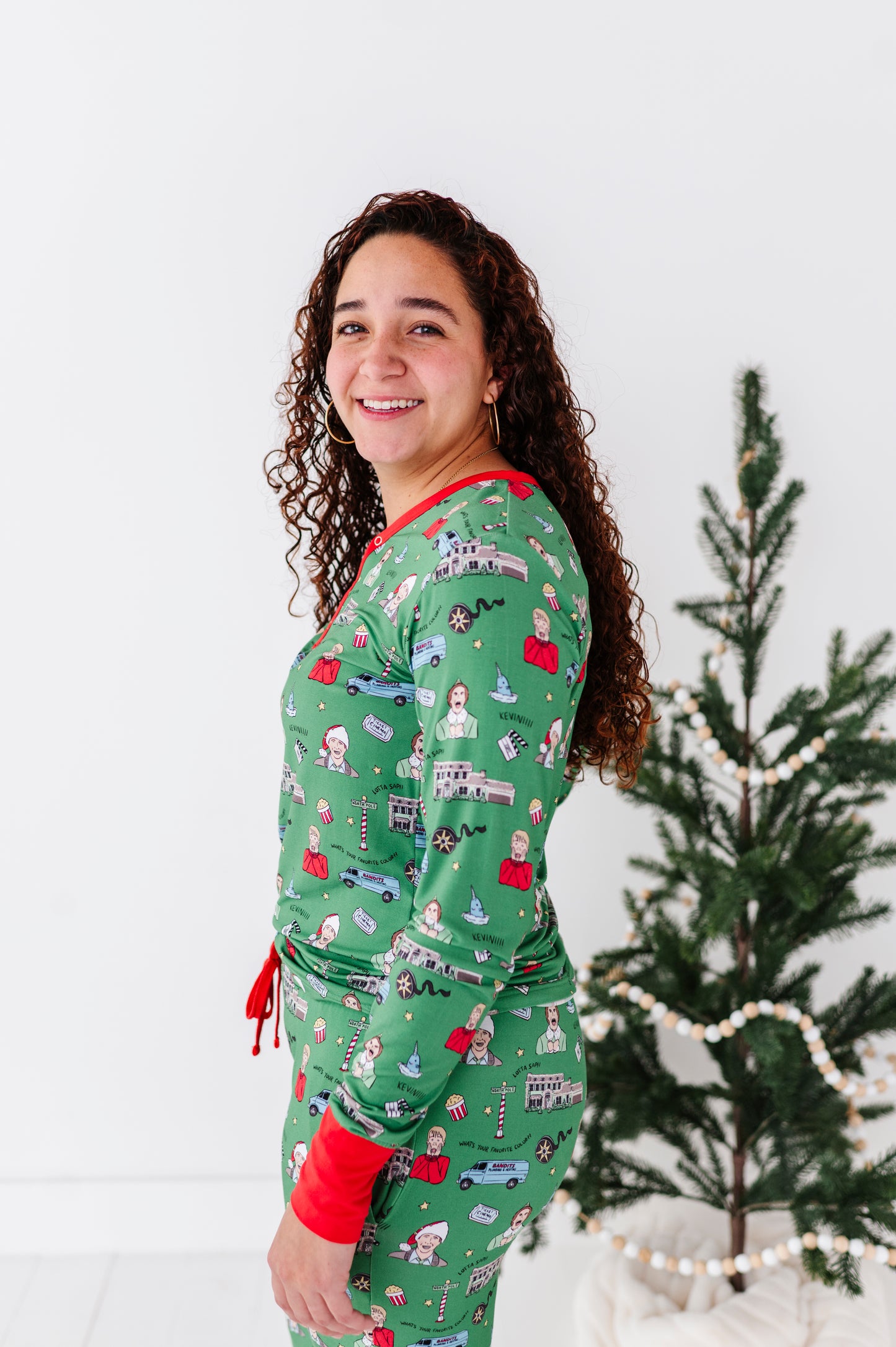 Christmas Movies Women Jogger Pajamas