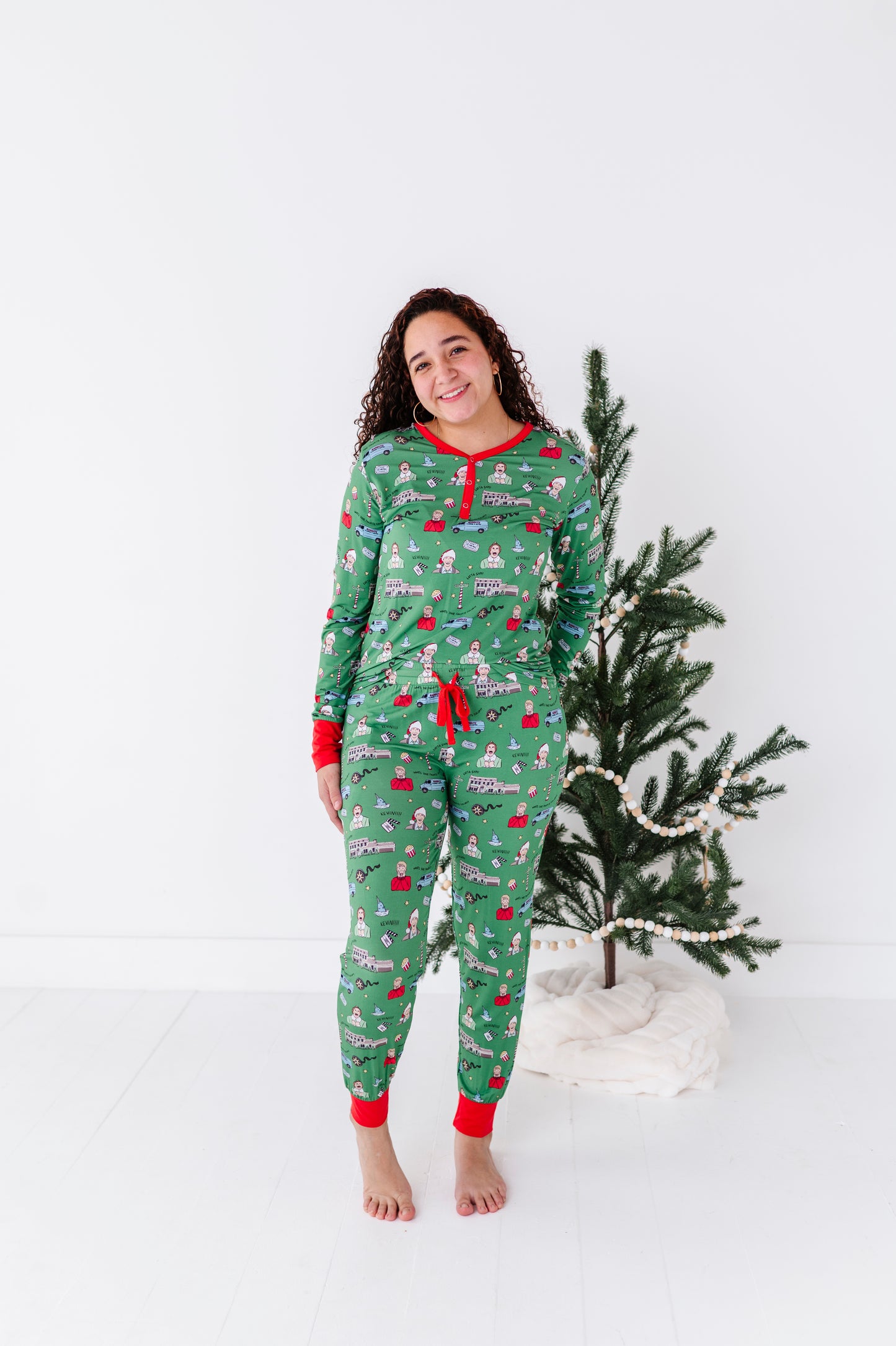Christmas Movies Women Jogger Set