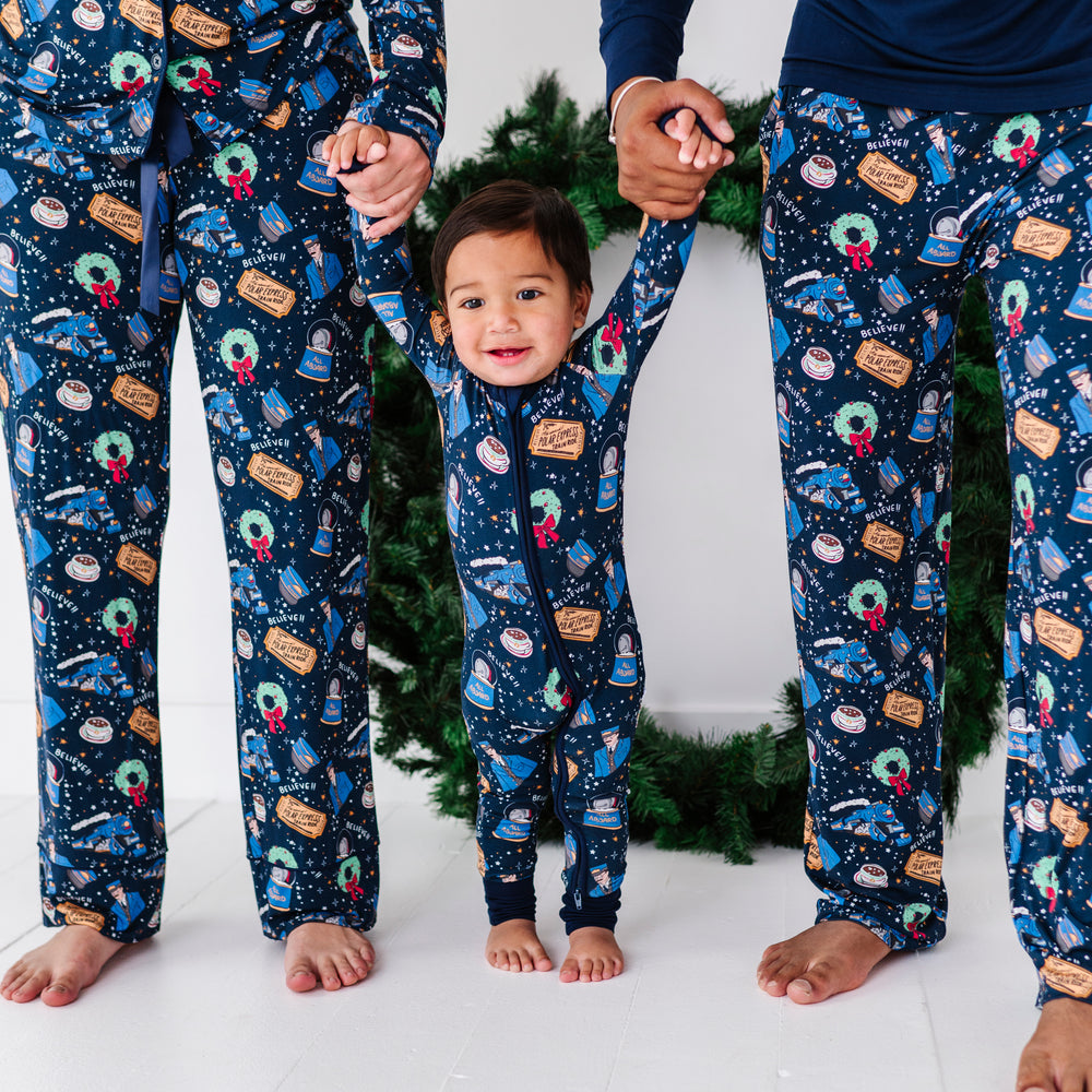 
                      
                        Christmas Train Baby Pajamas by Kiki and Lulu
                      
                    