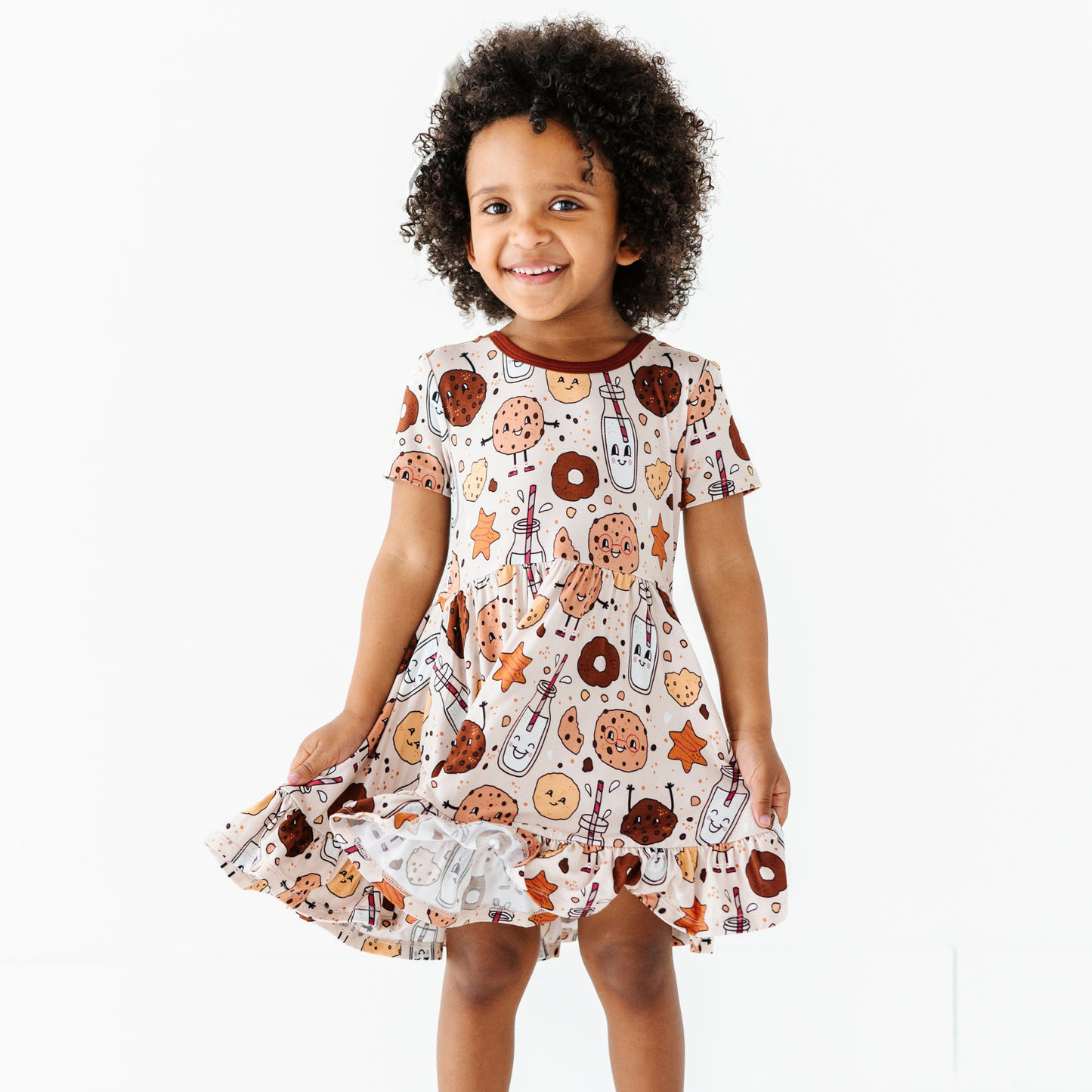 Everything I Dough, I Dough It For You Cookies Toddler/Girls Dress