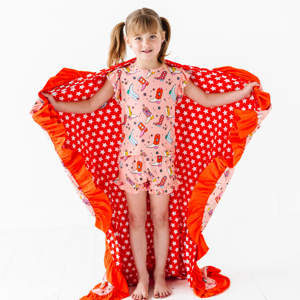 
                      
                        Let's Go (to bed) Girls Ruffle Blanket
                      
                    