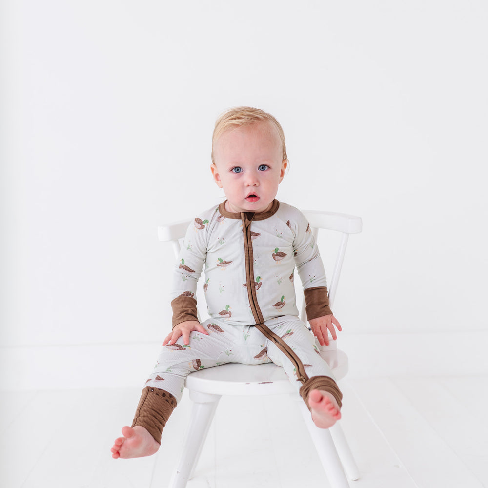 
                      
                        Duck, Duck Cute Ribbed Convertible Footies
                      
                    