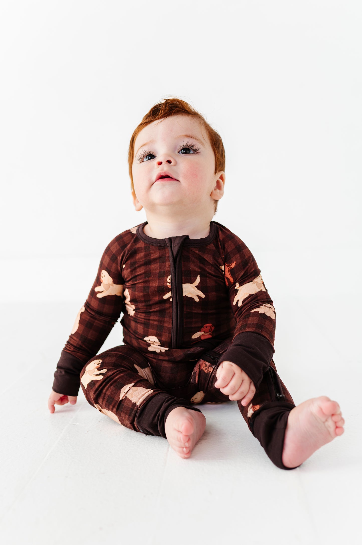 Paws & Plaid Convertible Footies