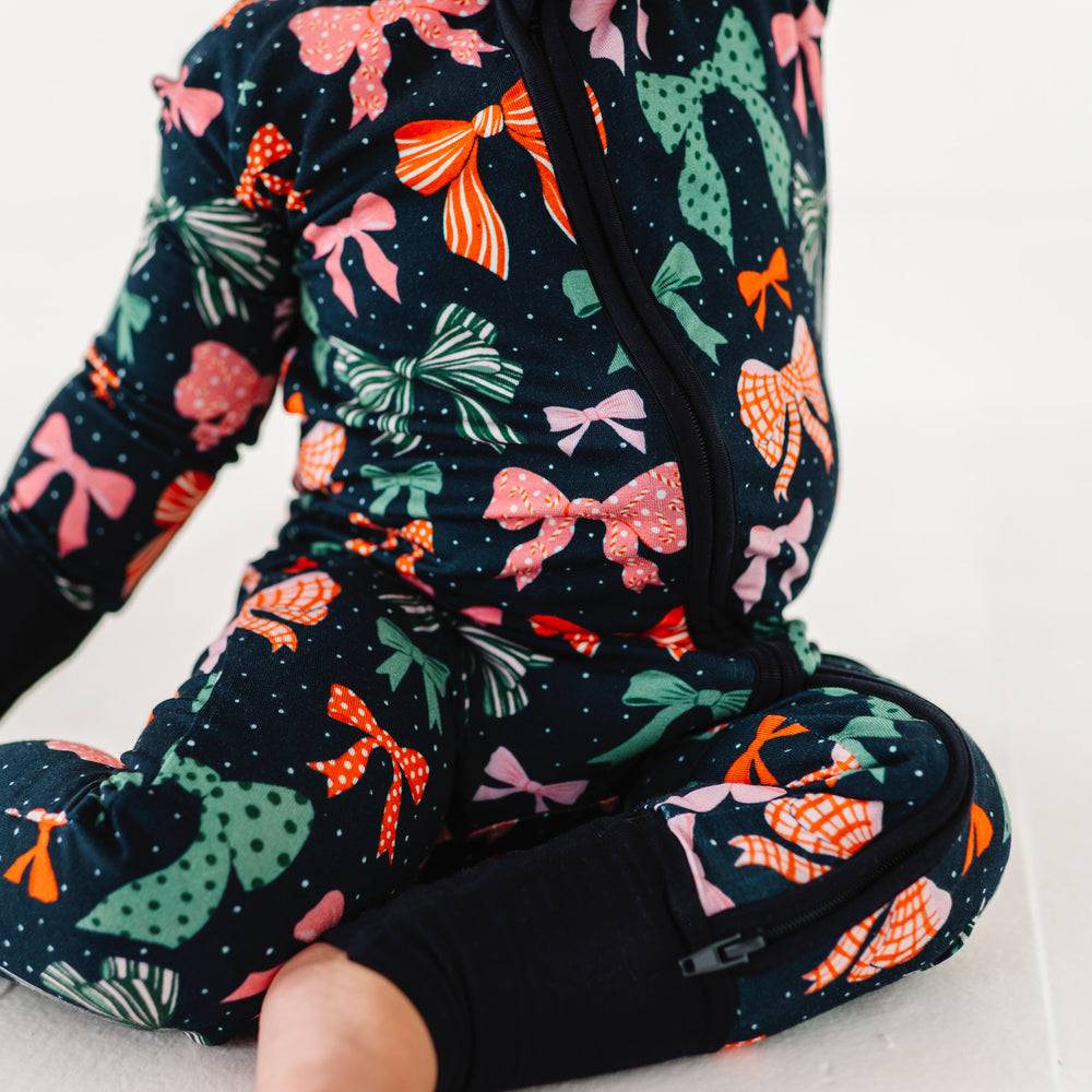 
                      
                        Merry Little Bows Convertible Footies
                      
                    