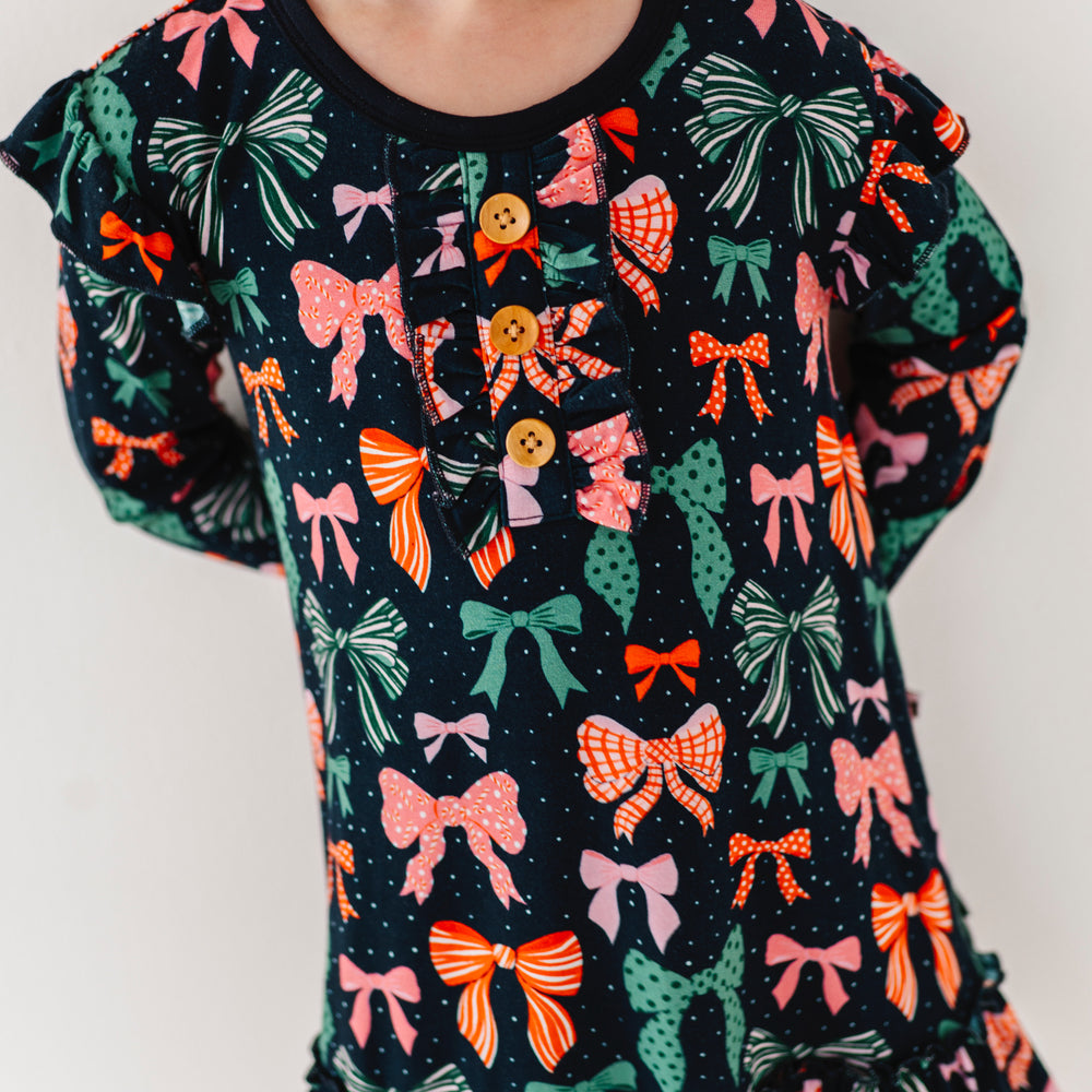 Merry Little Bows Kids Gown