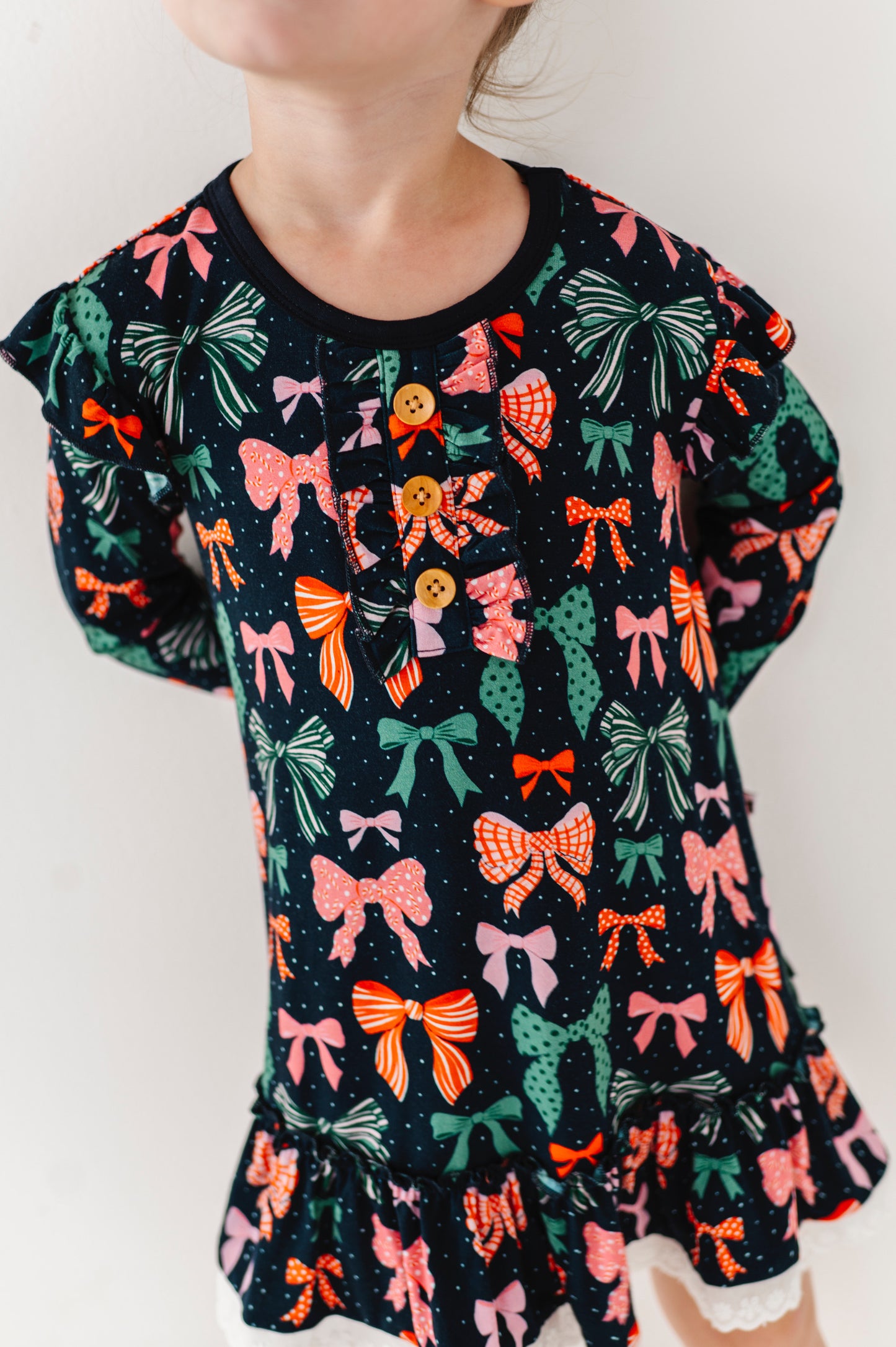 Merry Little Bows Kids Gown