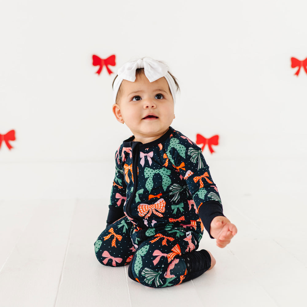 
                      
                        Merry Little Bows Convertible Footies
                      
                    