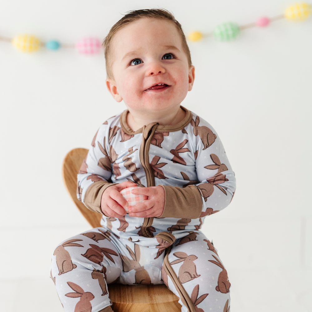 
                      
                        Somebunny Loves Chocolate Convertible Footies
                      
                    