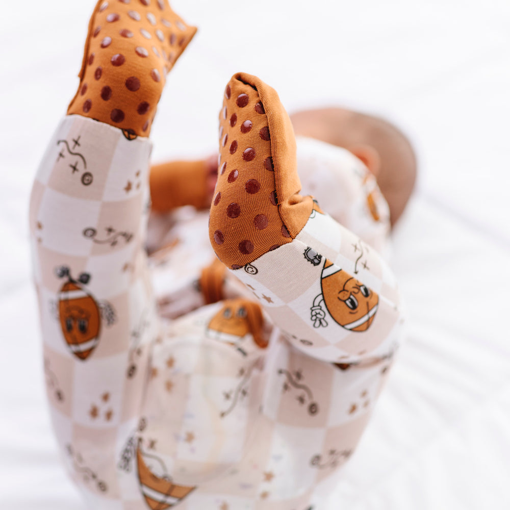 
                      
                        Pigskin Pals Convertible Footies
                      
                    