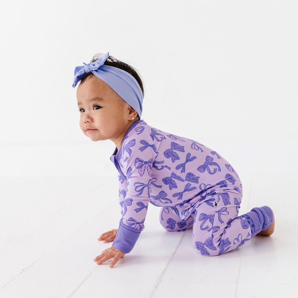 
                      
                        Preppy & Purple Convertible Footies
                      
                    