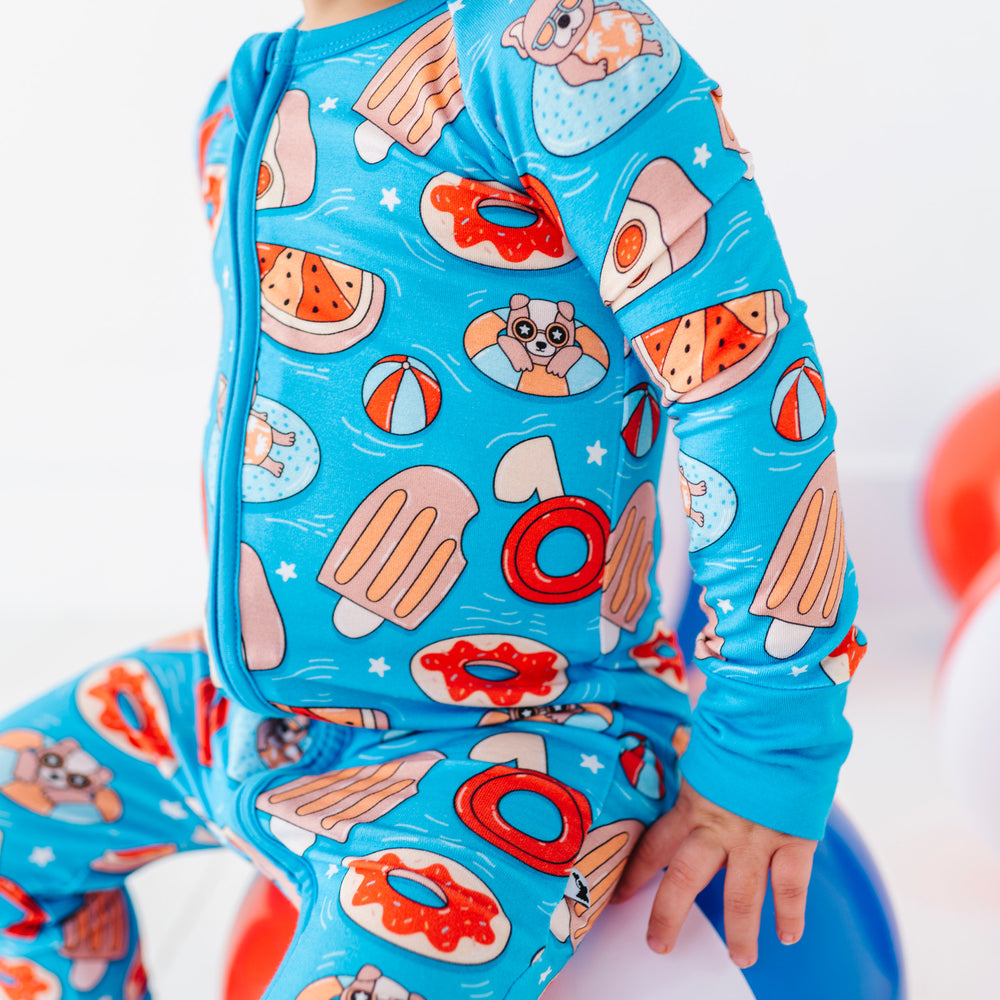 
                      
                        Poolside Pawty Convertible Footies
                      
                    