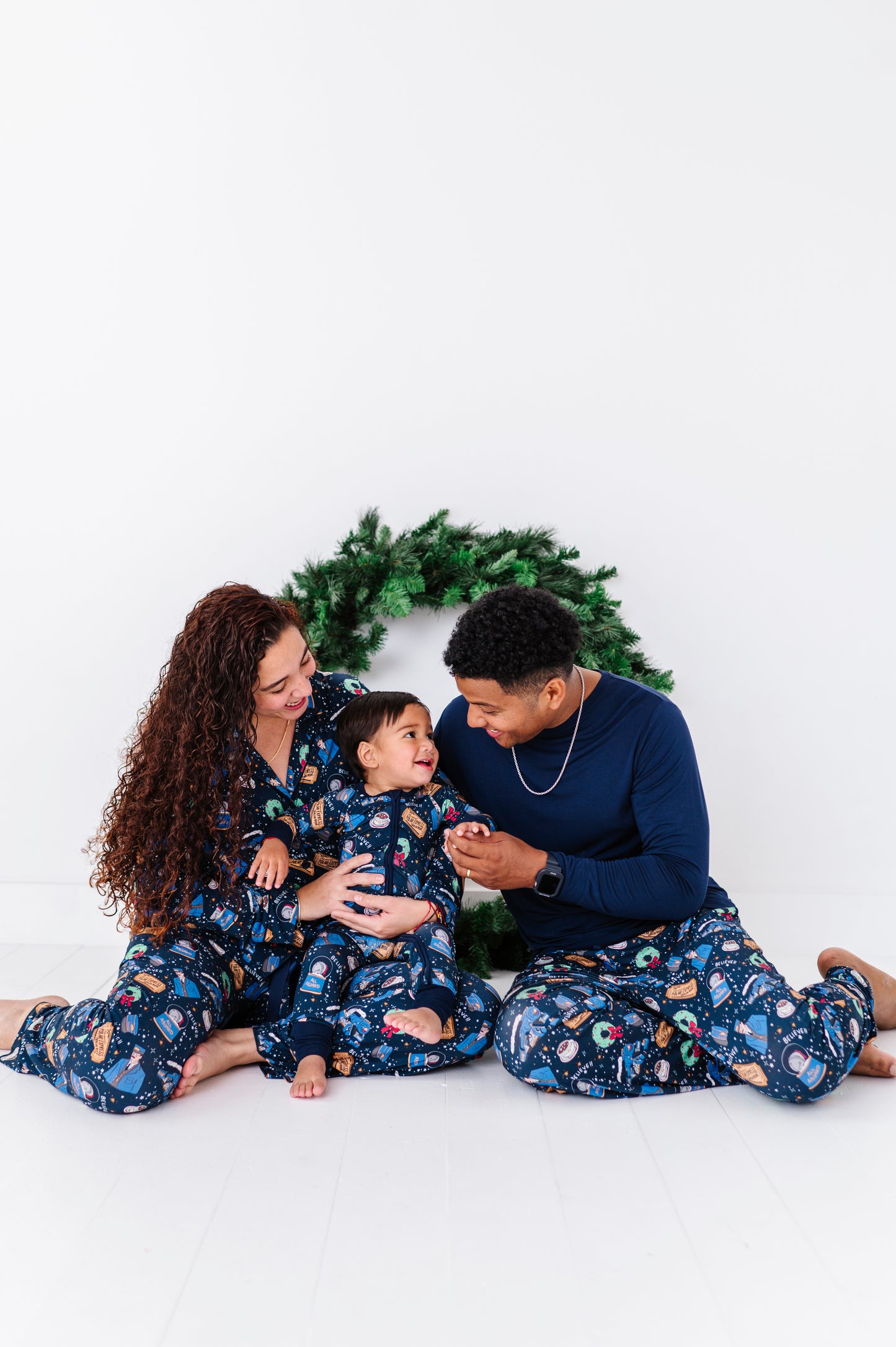Family Matching Polar Express Pajamas by Kiki and Lulu