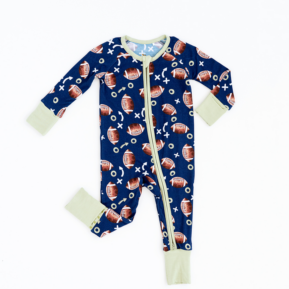 
                      
                        Clear Eyes, Full Hearts, Lets Snooze Football Convertible Footies
                      
                    