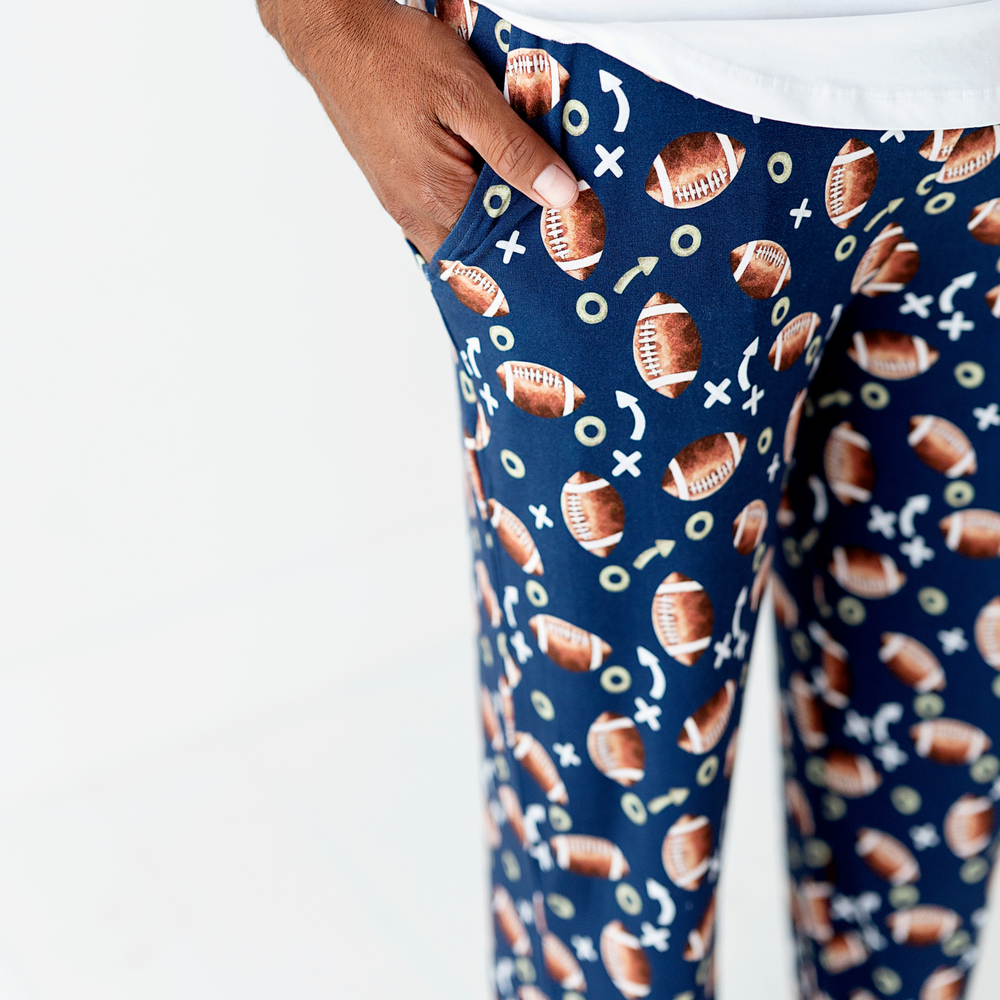 
                      
                        man in football lounge pants
                      
                    