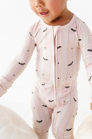 The Batty Bunch Convertible Footies- Pink
