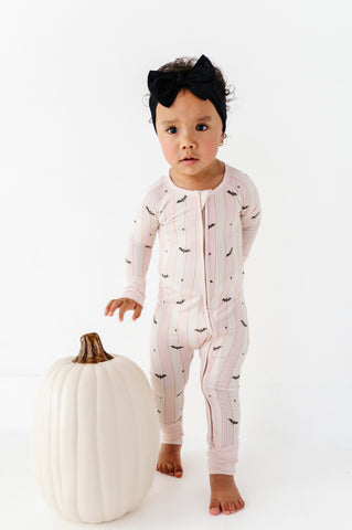 The Batty Bunch Convertible Footies- Pink