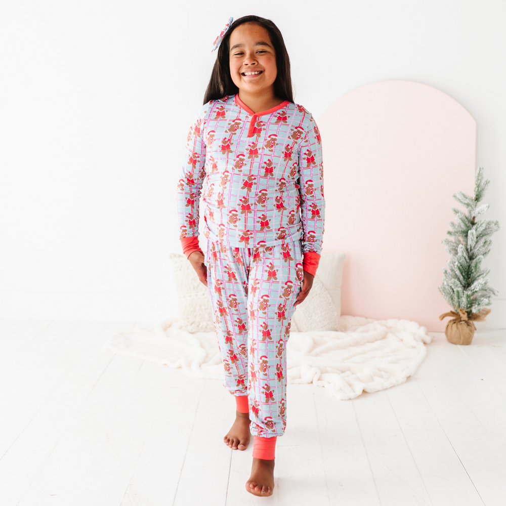 
                      
                        Teen in Gingerbread Christmas Pajamas by Kiki and Lulu
                      
                    