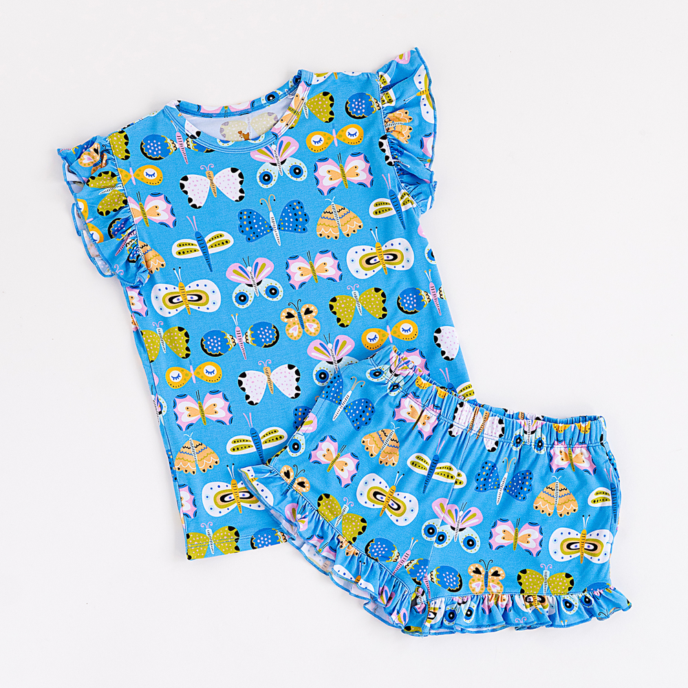 
                      
                        Just Wing It Short Ruffle Pajamas Toddler/Kids
                      
                    