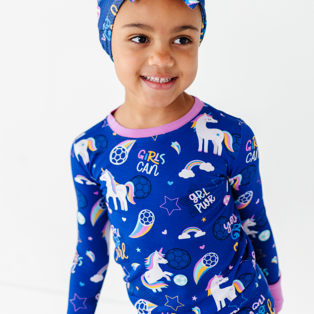 
                      
                        Girls Soccer Pajamas By Kiki and Lulu
                      
                    