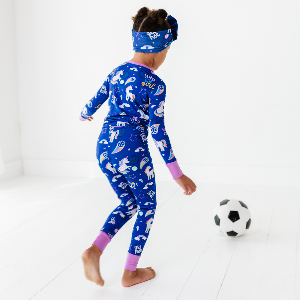 
                      
                        Girls Soccer Pajamas By Kiki and Lulu
                      
                    