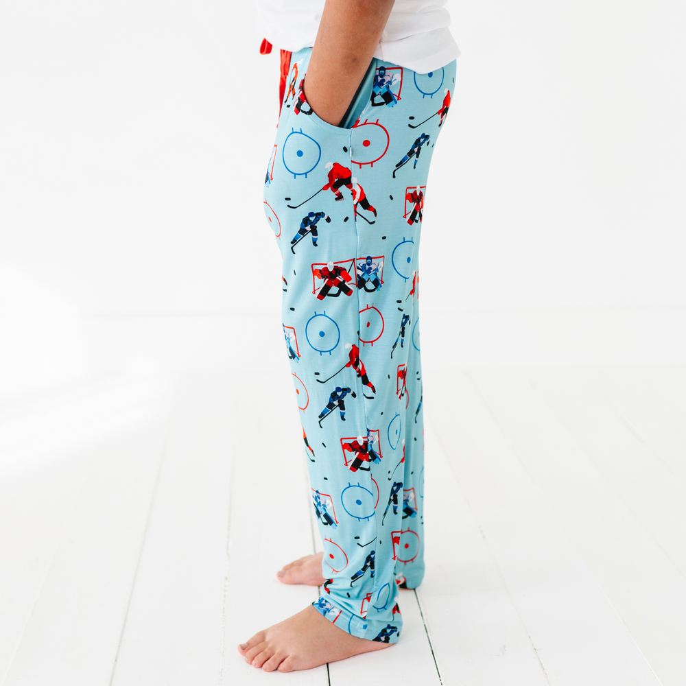 
                      
                        Boy in Hockey Pajama pants 
                      
                    